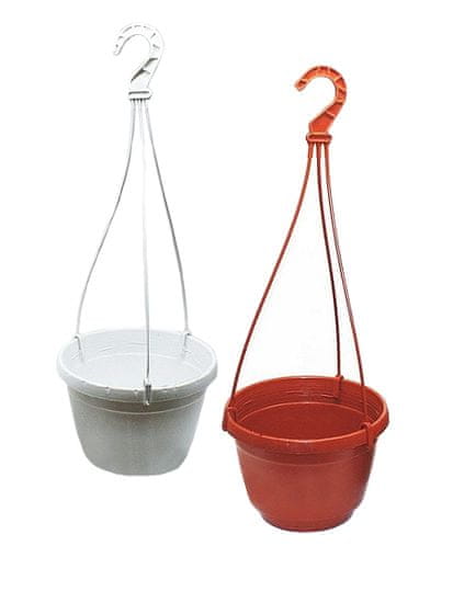 IGLACO Květník kulatý/ zavěšení - 20,5 cm - 4,5 l