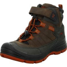 KEEN Boty trekové hnědé 34 EU Redwood Mid WP