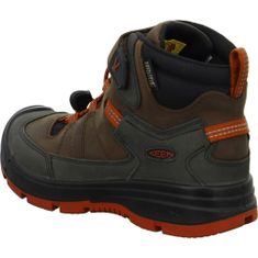 KEEN Boty trekové hnědé 34 EU Redwood Mid WP