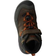 KEEN Boty trekové hnědé 35 EU Redwood Mid WP