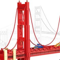 Wange Wange Architect stavebnice Golden Gate Bridge kompatibilní 1977 dílů