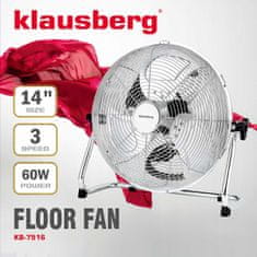 KLAUSBERG Ventilátor Cirkulátor 35Cm 60W Kb-7516