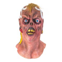 Korbi Profesionální latexová maska Apache, Halloween monster