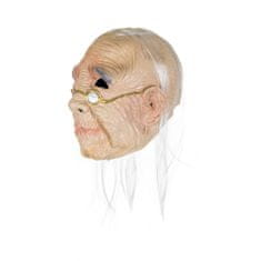 Korbi Profesionální latexová maska Babička, stará dáma, Halloween