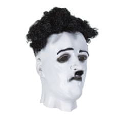 Korbi Profesionální latexová maska, Charlie Chaplin, Halloween
