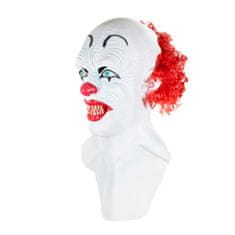 Korbi Profesionální latexová maska, klaun Pennywise