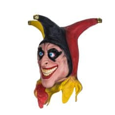 Korbi Profesionální latexová maska Klaun Joker, Halloween