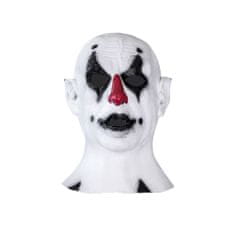 Korbi Profesionální latexová maska Klaun Roger, Halloween