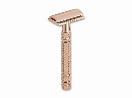 Böker 04BO222 Boraso Rose Gold holicí strojek - žiletka 10,7 cm, kov, rose gold