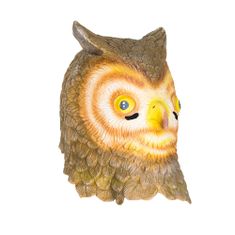 Korbi Profesionální latexová maska Owl, soví hlava