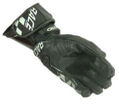 XRC Rukavice na moto HADERG RACE BLK/BLK/WHT vel. L