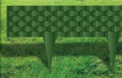 IGLACO Okraj trávníku Palisada 80 cm RATTANPALISADE-zelená