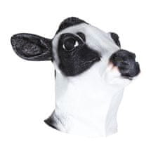 Korbi Profesionální latexová maska Cow, cow head