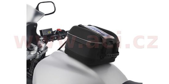 Oxford tankbag na motocykl S-Series Q4s QR, OXFORD (černý, s rychloupínacím systémem na víčka nádrže, objem 4 l) OL525