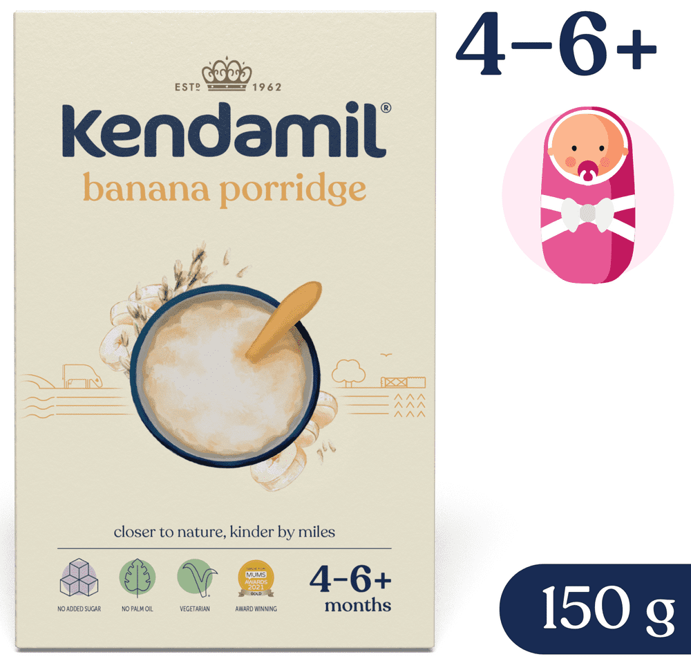 Kendamil mléčná kaše s banánem (150 g)