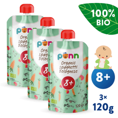 Salvest BIO Boloňské špagety 3x 120 g