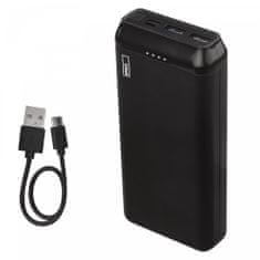 Emos Powerbanka Alpha2 20, 20 000 mAh, 10 W, černá 1613052700