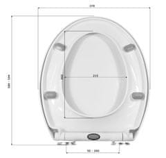 Volně stojící WC sedátko TRIGO