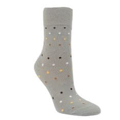 RS dámské bambusové zdravotní barevné puntíkované ponožky bez gumiček 1202022 4-pack, 39-40
