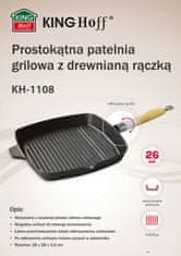 KINGHoff Grilovací pánve Litina 26Cm Kh-1108