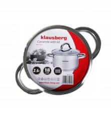 KLAUSBERG Hrnec z nerezové oceli 2,6L 18Cm Kb-7123