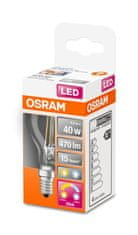 Osram OSRAM LED STAR plus CL P Act a Rel FIL 44 non-dim 4W/827 E14