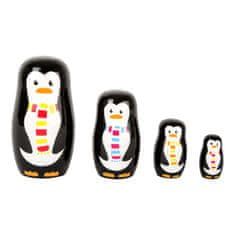 InnoVibe Small Foot Matrjoška rodina tučňáků