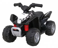 Moje Auto Quad Honda 250X Trx Na Baterie Černá + Klakson