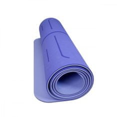 LIFEFIT Podložka LIFEFIT YOGA MAT LOTOS DUO, 183x58x0,6cm, modrá