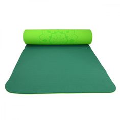 LIFEFIT Podložka LIFEFIT YOGA MAT RELAX DUO, 183x58x0,6cm, zelená