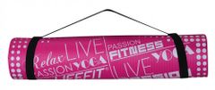 LIFEFIT Podložka LIFEFIT YOGA MAT EXKLUZIV , 100x58x1cm, světle růžová