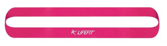 LIFEFIT Posilovací guma LIFEFIT KRUH HARD, sv. fialová