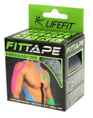 LIFEFIT KinesionLIFEFIT tape 5cmx5m, černá