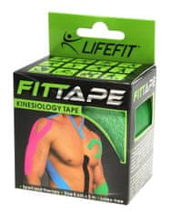 LIFEFIT KinesionLIFEFIT tape 5cmx5m, světle zelená