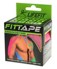 LIFEFIT KinesionLIFEFIT tape 5cmx5m, růžová