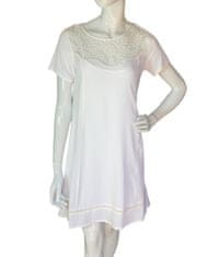 Massana bílé vzdušné šaty s krajkou Velikost: M