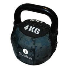 Sveltus Soft kettlebell Sveltus - písek 4kg OSFA