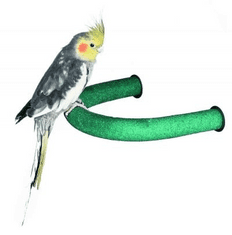 Parrotclub Rohové bidlo do klece pro papoušky Sandy Perch M