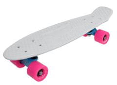 Sulov Penny board 22" SULOV NEON SPEEDWAY bílo-růžový