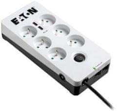 Eaton Protection Box 6 Tel@ USB FR, 6x zásuvka, 10A, 2xUSB