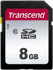 Transcend SDHC 300S 8GB 20MB/s Class 10 (TS8GSDC300S)