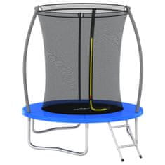 Vidaxl Trampolína se sítí a žebříkem kulatá 183 x 52 cm 80 kg