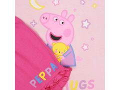 sarcia.eu Růžové bavlněné pyžamo s kraťasy Prasátko Peppa 2 lata 92 cm