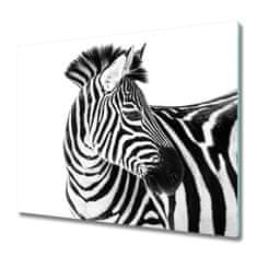 tulup.cz Skleněná krájecí deska Zebra ve sněhu 2x30x52 cm