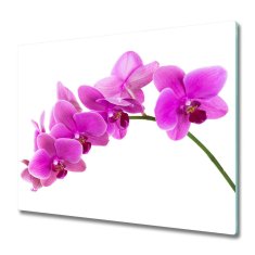 tulup.cz Skleněná krájecí deska Růžová orchidej 2x30x52 cm