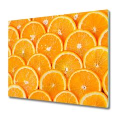 tulup.cz Skleněná krájecí deska Oranžové plátky 60x52 cm