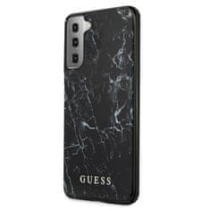 Guess Kryt Guess GUHCS21MPCUMABK Samsung Galaxy S21+ Plus black hardcase Marble