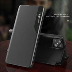 IZMAEL Elegantní knižkové pouzdro View Case pro Xiaomi Redmi 10C - Černá KP23506