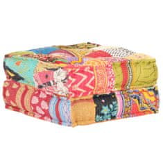 Petromila Pouf 60 x 70 x 36 cm patchwork textil