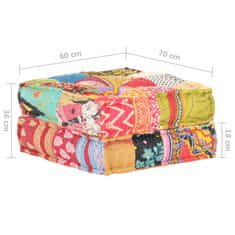 Petromila Pouf 60 x 70 x 36 cm patchwork textil